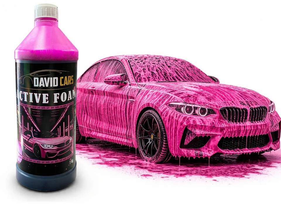 Активна розова пяна DavidCars